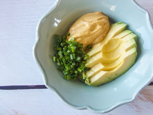 Egg Salad with Avocado helps vata dosha