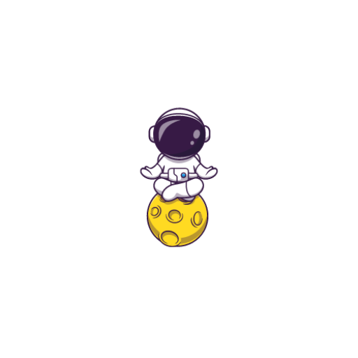 Chandra meditating on the moon